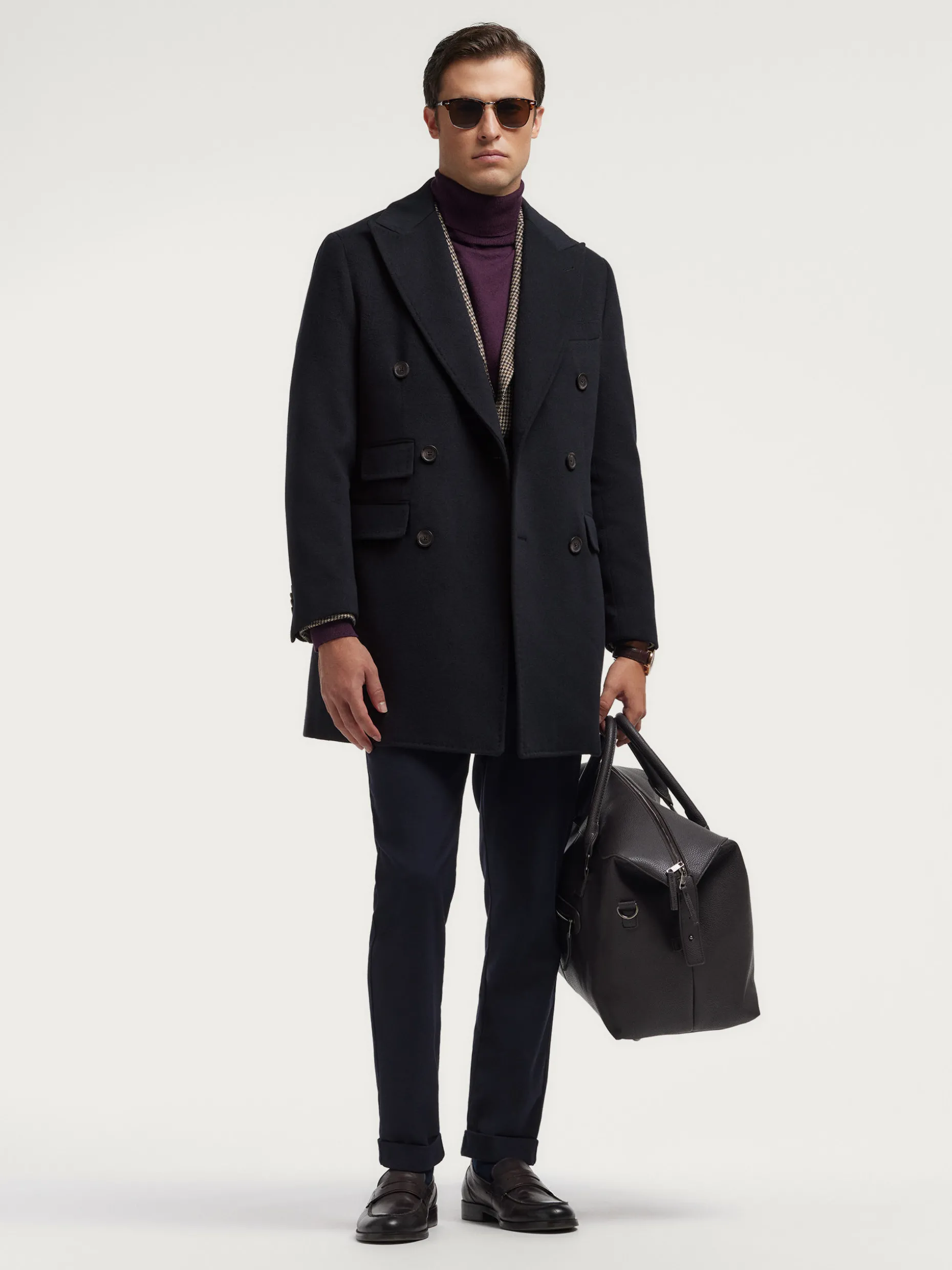 ABRIGO WELLS AZUL MARINO