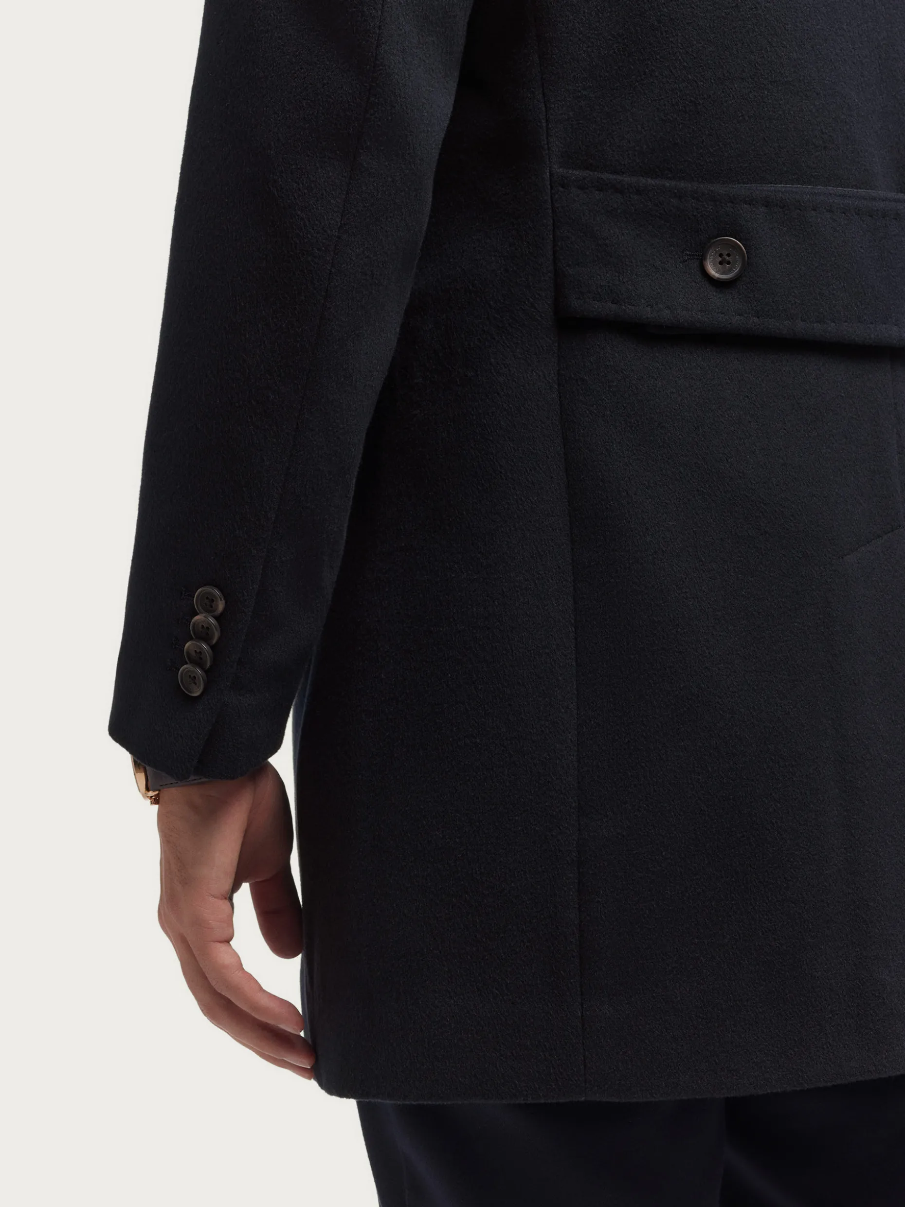 ABRIGO WELLS AZUL MARINO