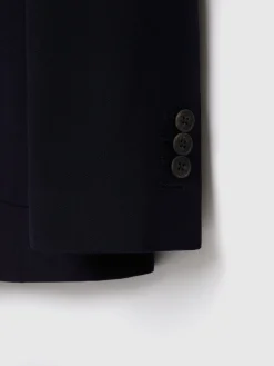 AMERICANA CAPO PLAIN AZUL MARINO