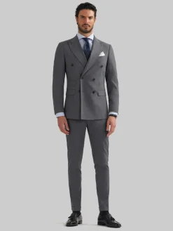 AMERICANA DUOMO CRUZADO GRIS