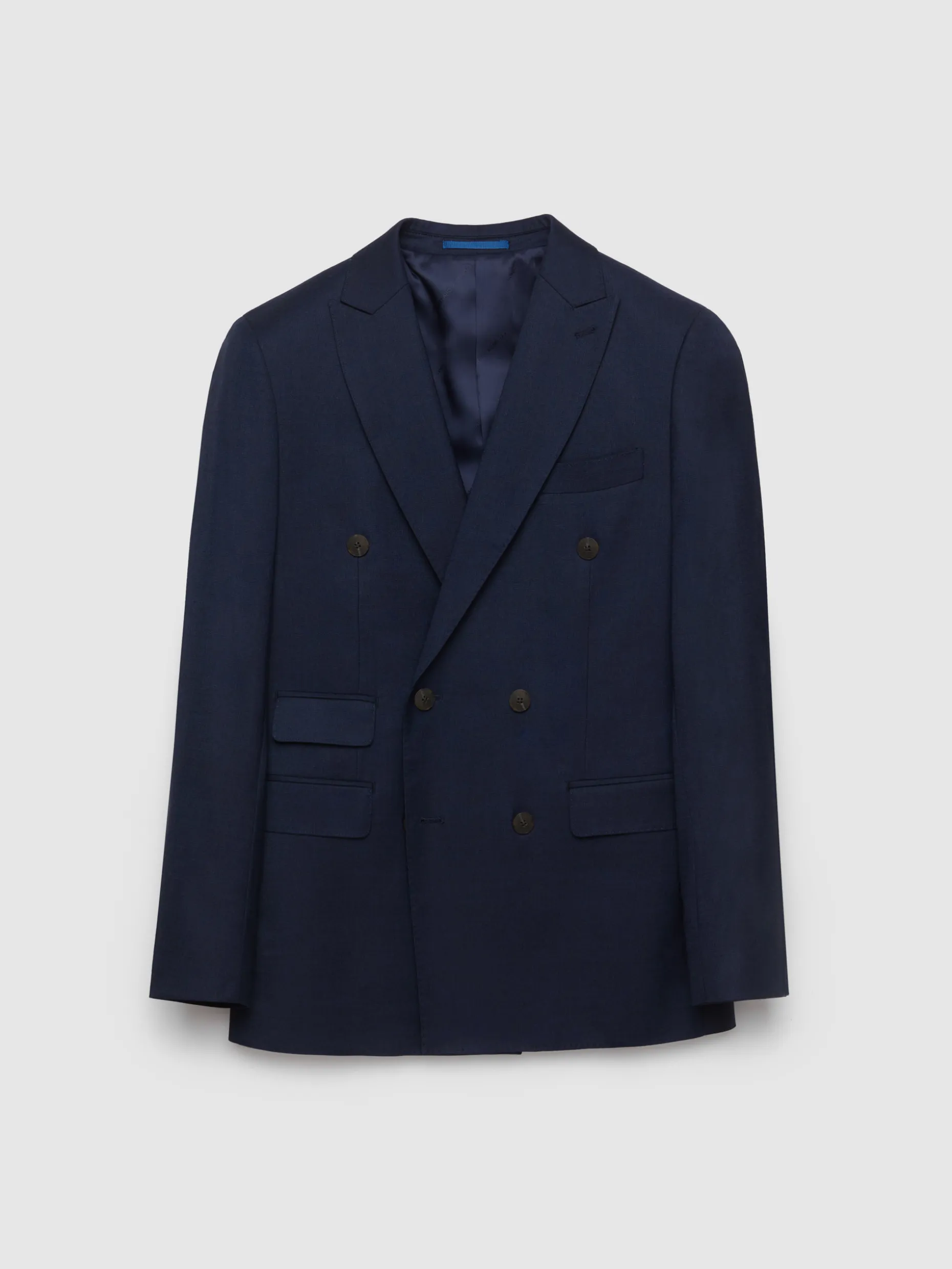 AMERICANA FIL A FIL CRUZADO AZUL MARINO