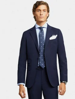 AMERICANA PLAIN SLIM AZUL MARINO