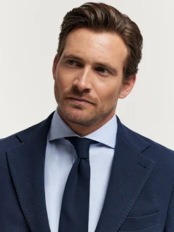 AMERICANA PUNTO ESTRUCTURA AZUL MARINO