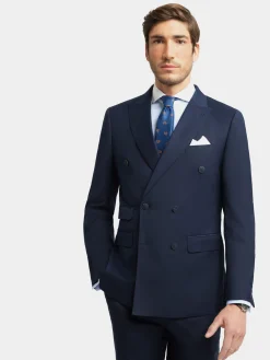 AMERICANA TWILL CRUZADO AZUL MARINO