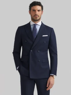 AMERICANA TWILL CRUZADO AZUL MARINO