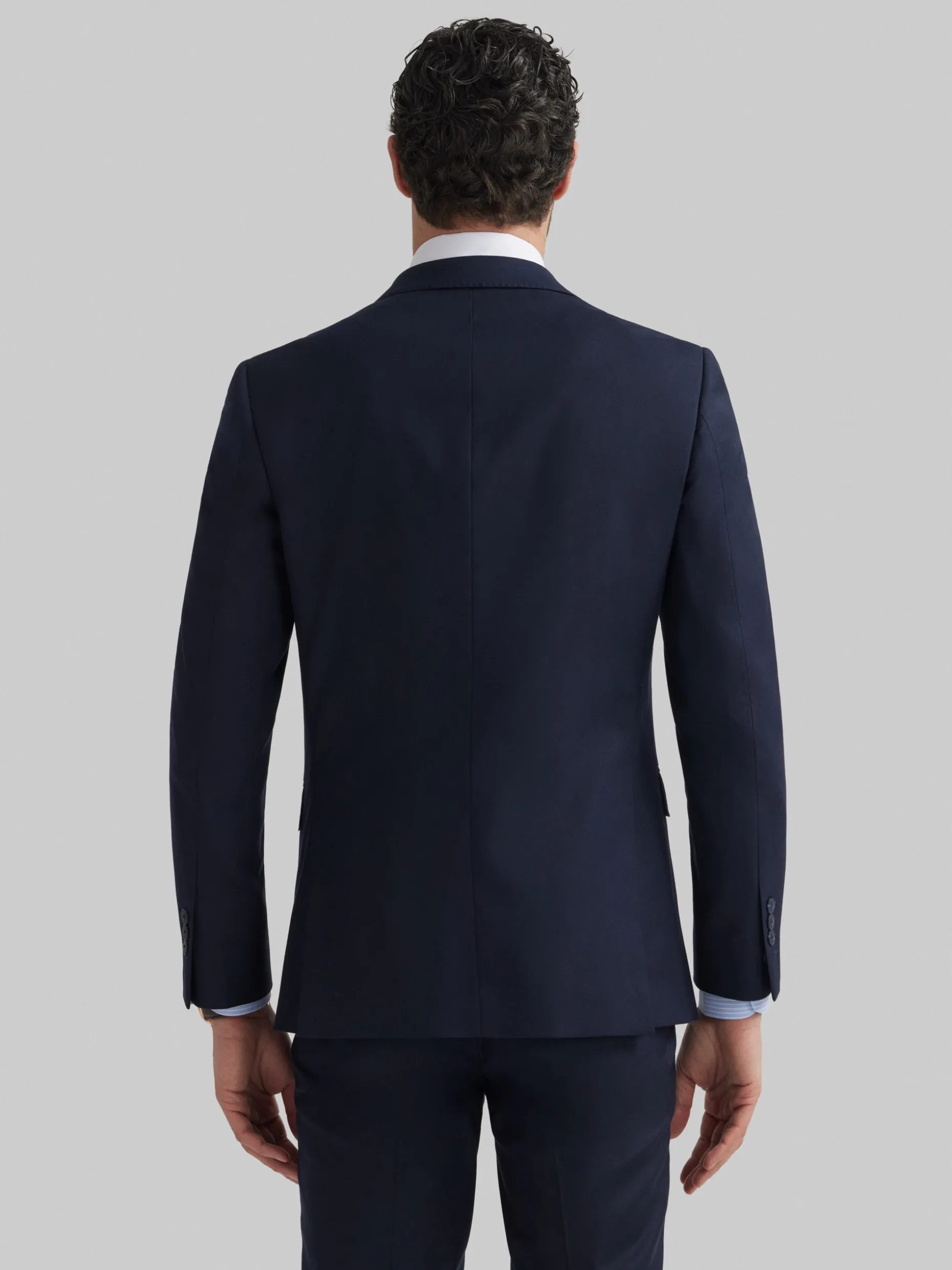 AMERICANA TWILL CRUZADO AZUL MARINO