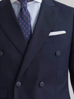 AMERICANA TWILL CRUZADO AZUL MARINO