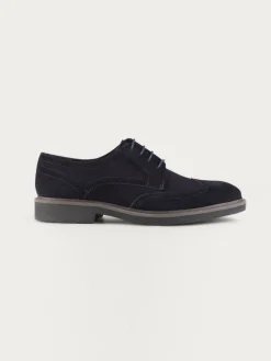 BLUCHER PICADO AZUL MARINO