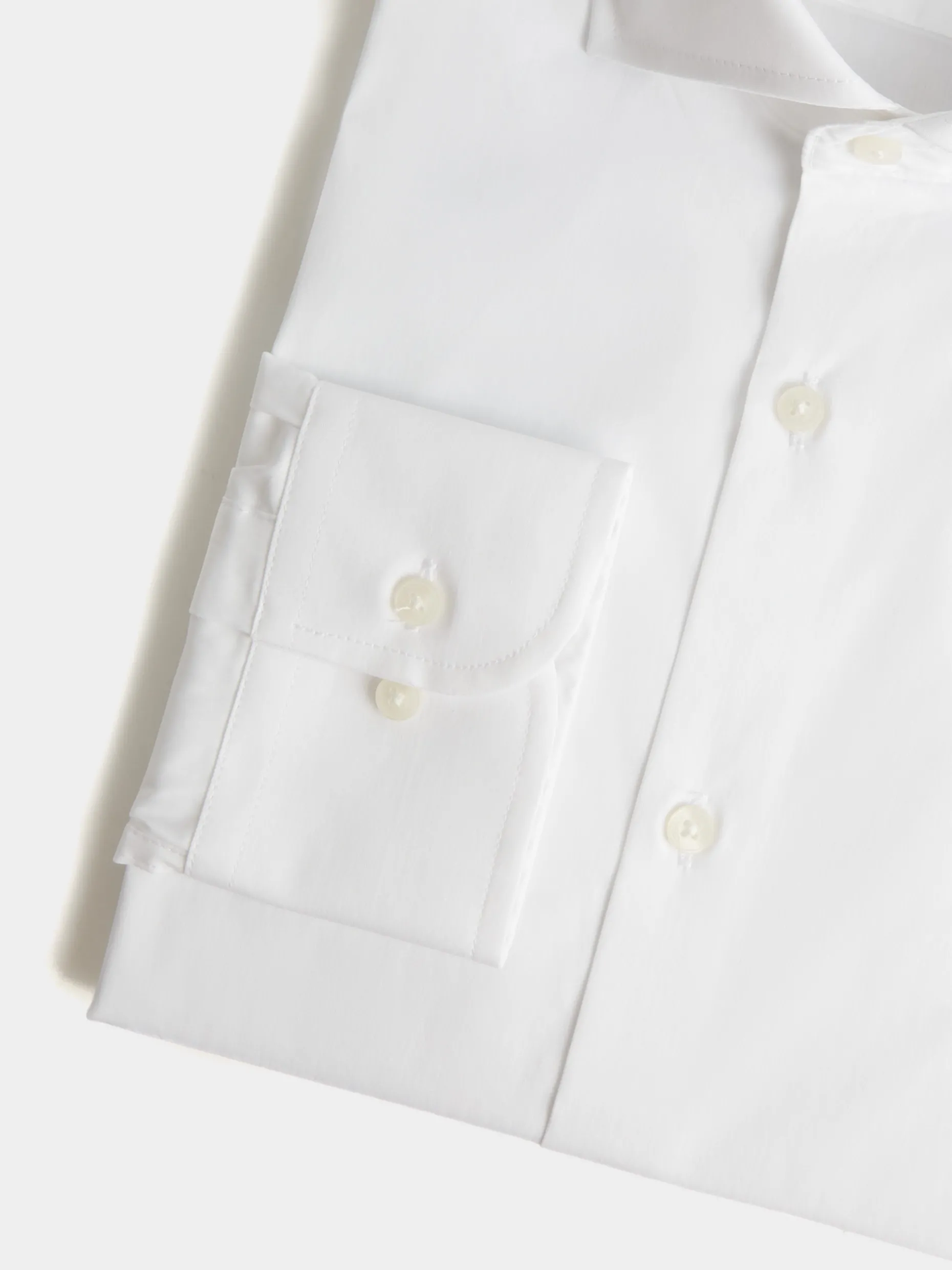 CAMISA COMFORT FIL A FIL BLANCO