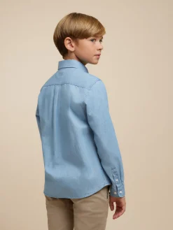 CAMISA DENIM KIDS CELESTE