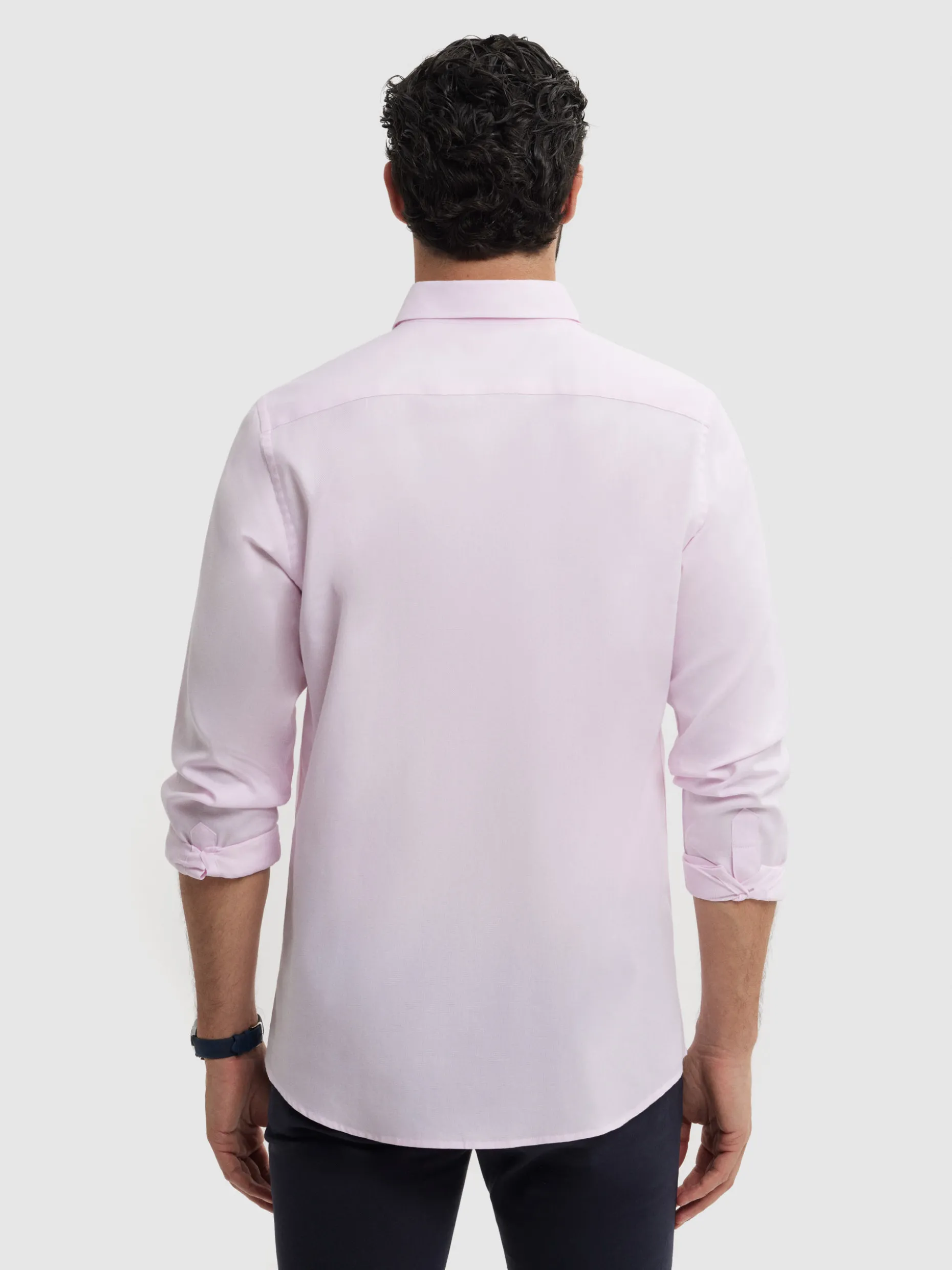 CAMISA ESTRUCTURA DUTTON ROSA