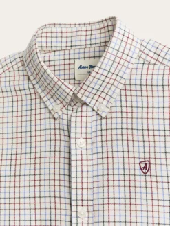 CAMISA FLANNEL CHECKS KIDS BURDEOS