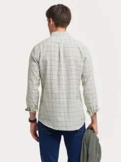 CAMISA FLANNEL CHECKS VERDE