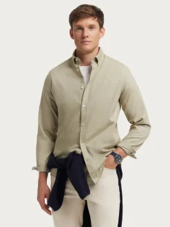 CAMISA FLANNEL TWILL VERDE