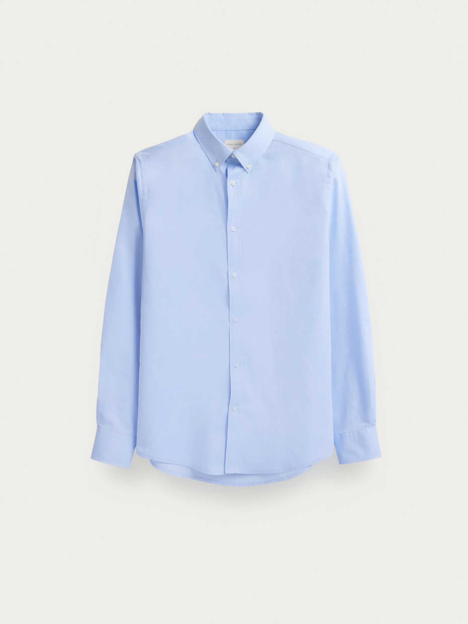 CAMISA MICROESPIGA CELESTE