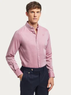 CAMISA MICROESPIGA ROJO