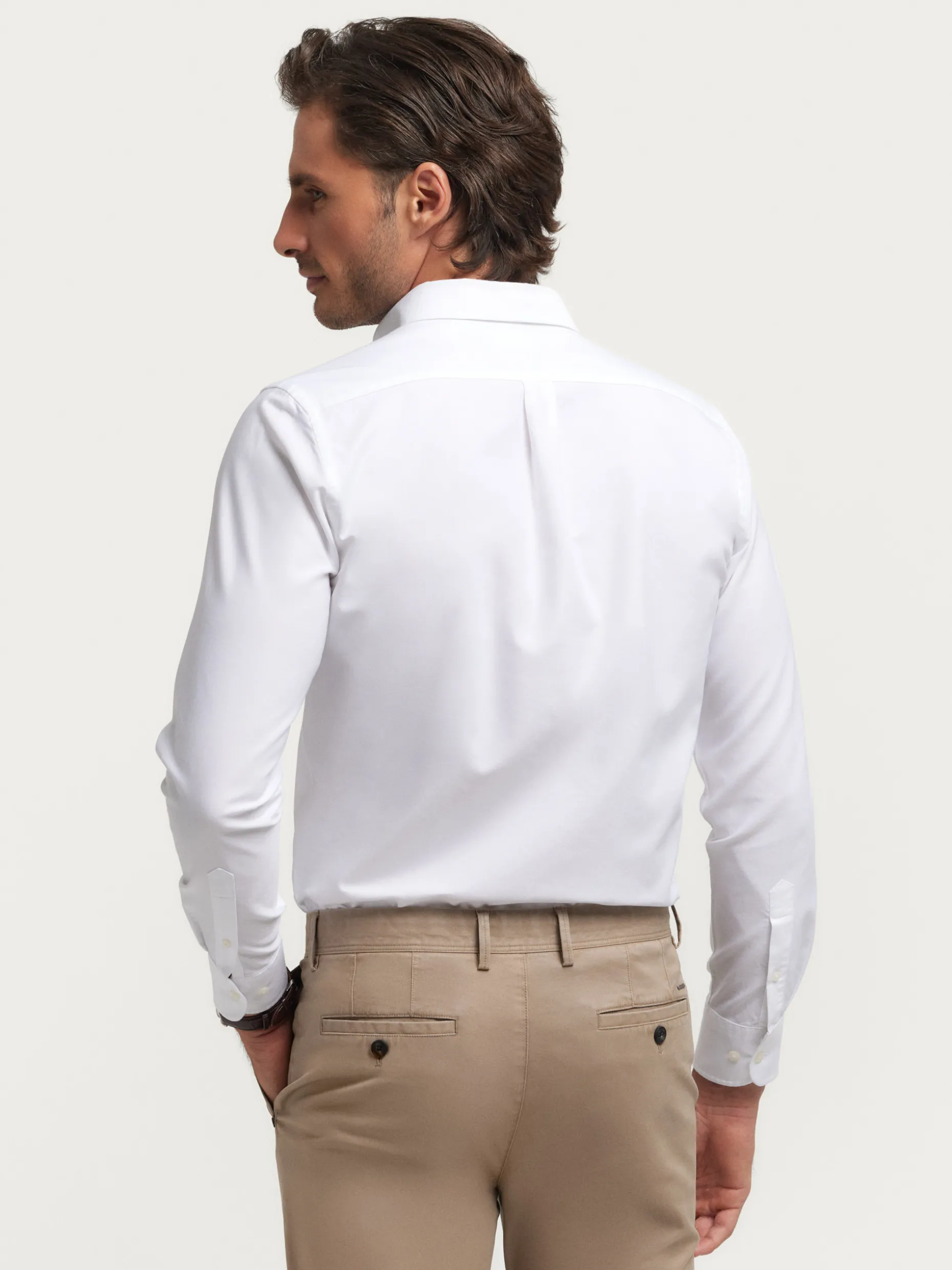 CAMISA OXFORD BASIC BLANCO