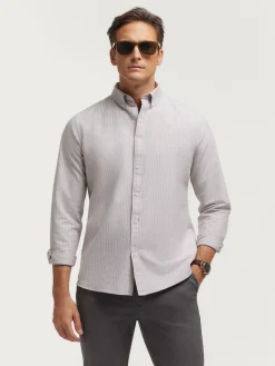 CAMISA OXFORD DIPLO BEIGE