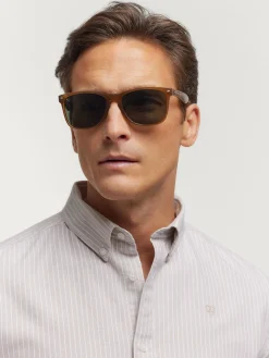 CAMISA OXFORD DIPLO BEIGE