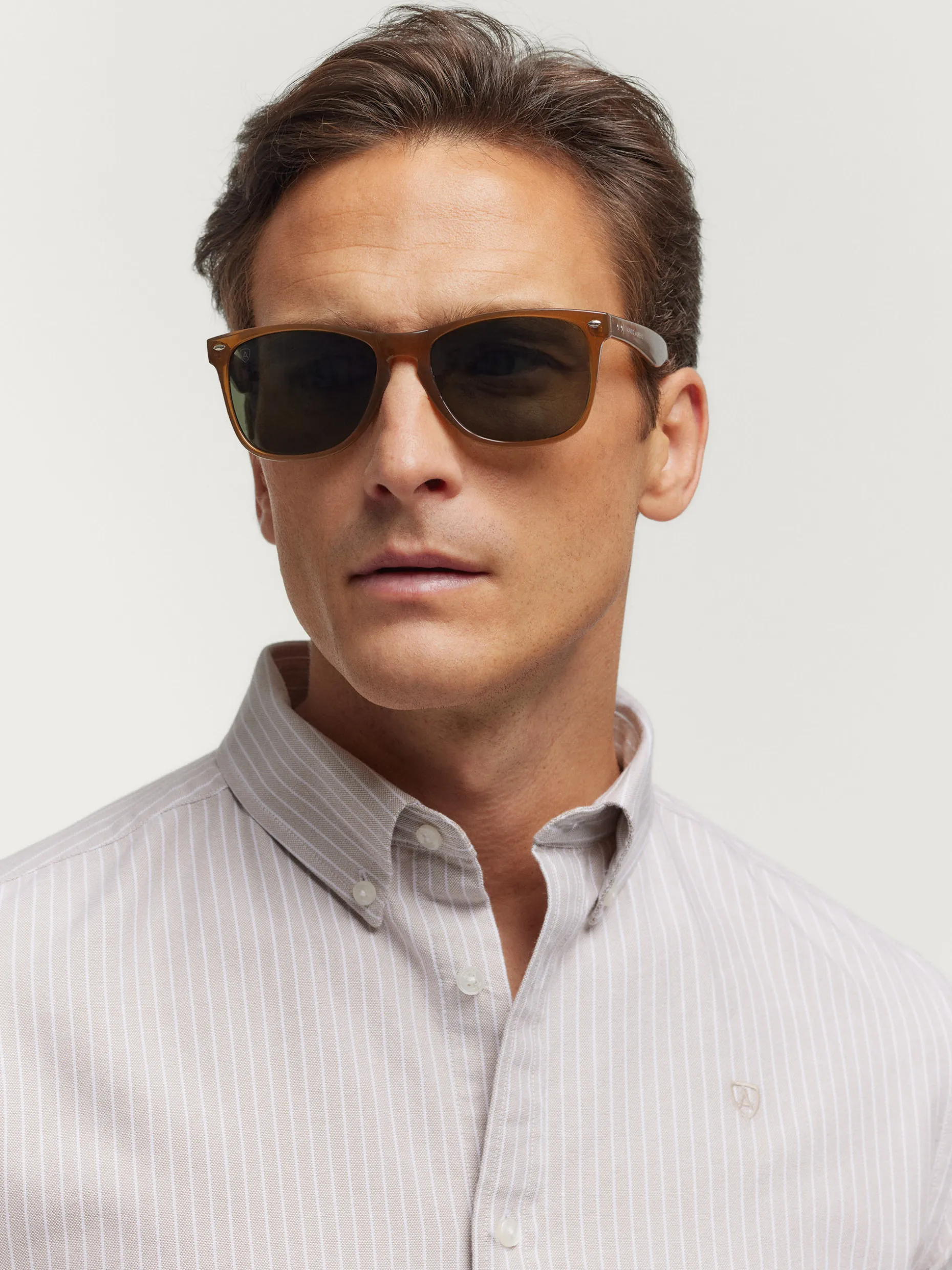 CAMISA OXFORD DIPLO BEIGE