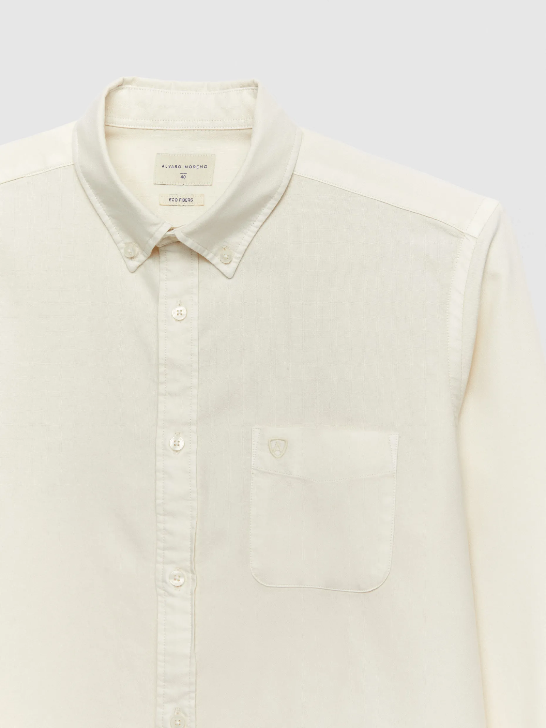CAMISA OXFORD POCKET DYE CRUDO