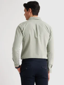 CAMISA OXFORD POCKET DYE VERDE