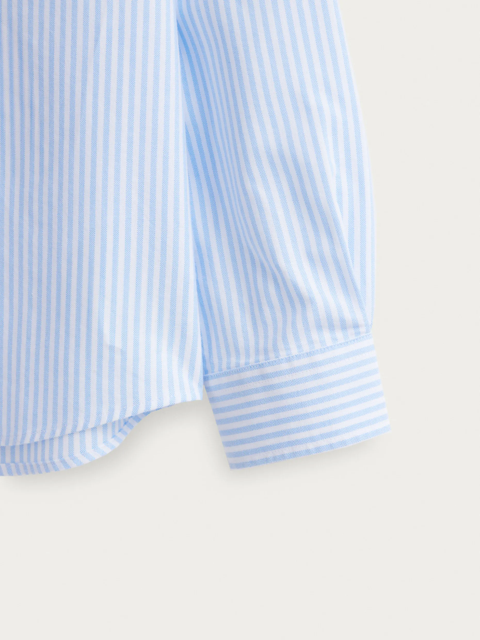 CAMISA OXFORD RAYAS KIDS CELESTE