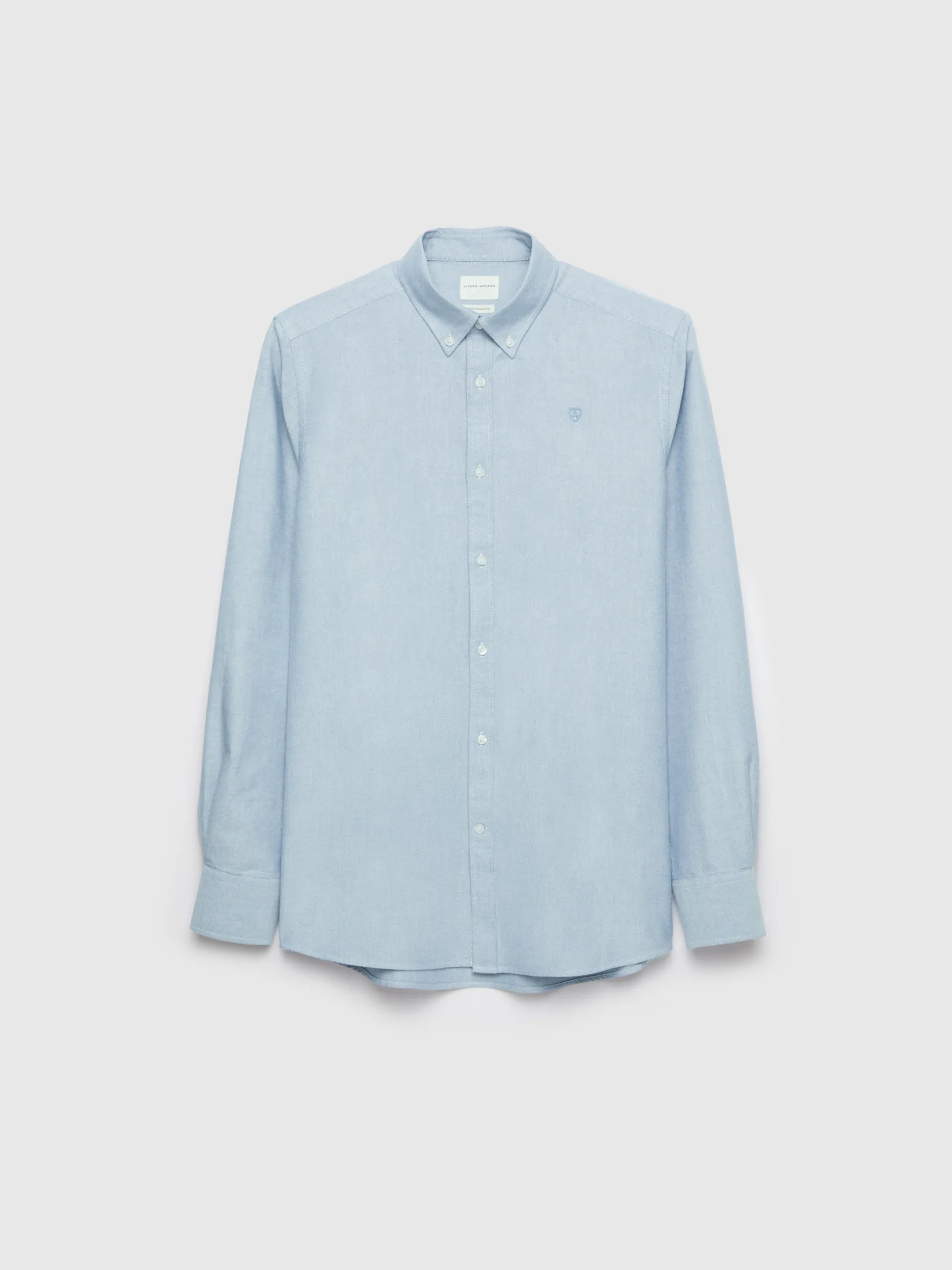 CAMISA OXFORD SOLID AZUL