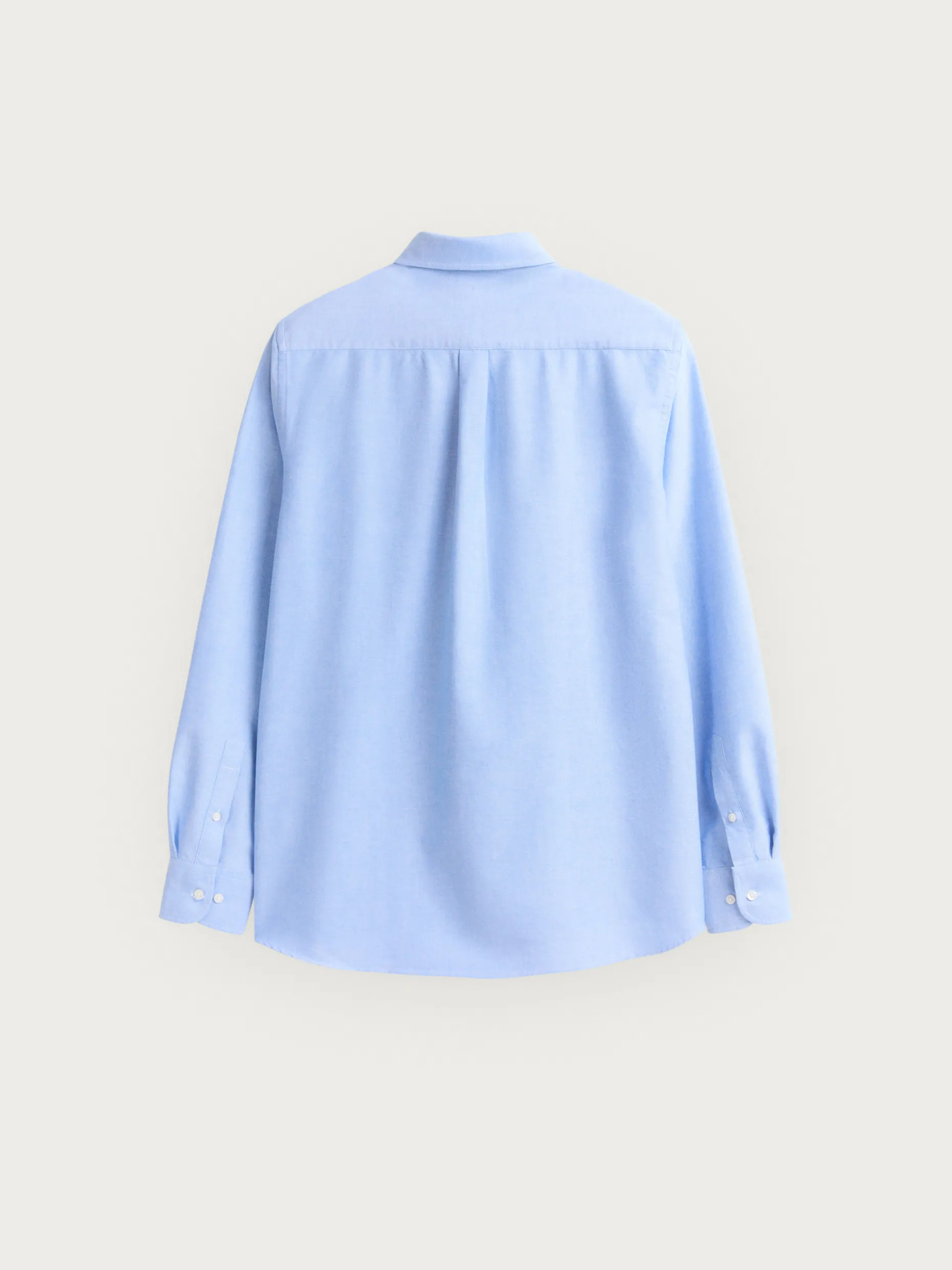 CAMISA OXFORD SOLID AZUL