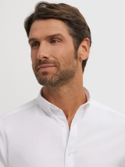 CAMISA OXFORD SOLID BLANCO