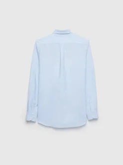 CAMISA OXFORD SOLID CELESTE