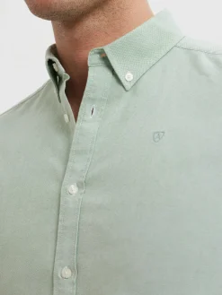 CAMISA OXFORD SOLID VERDE