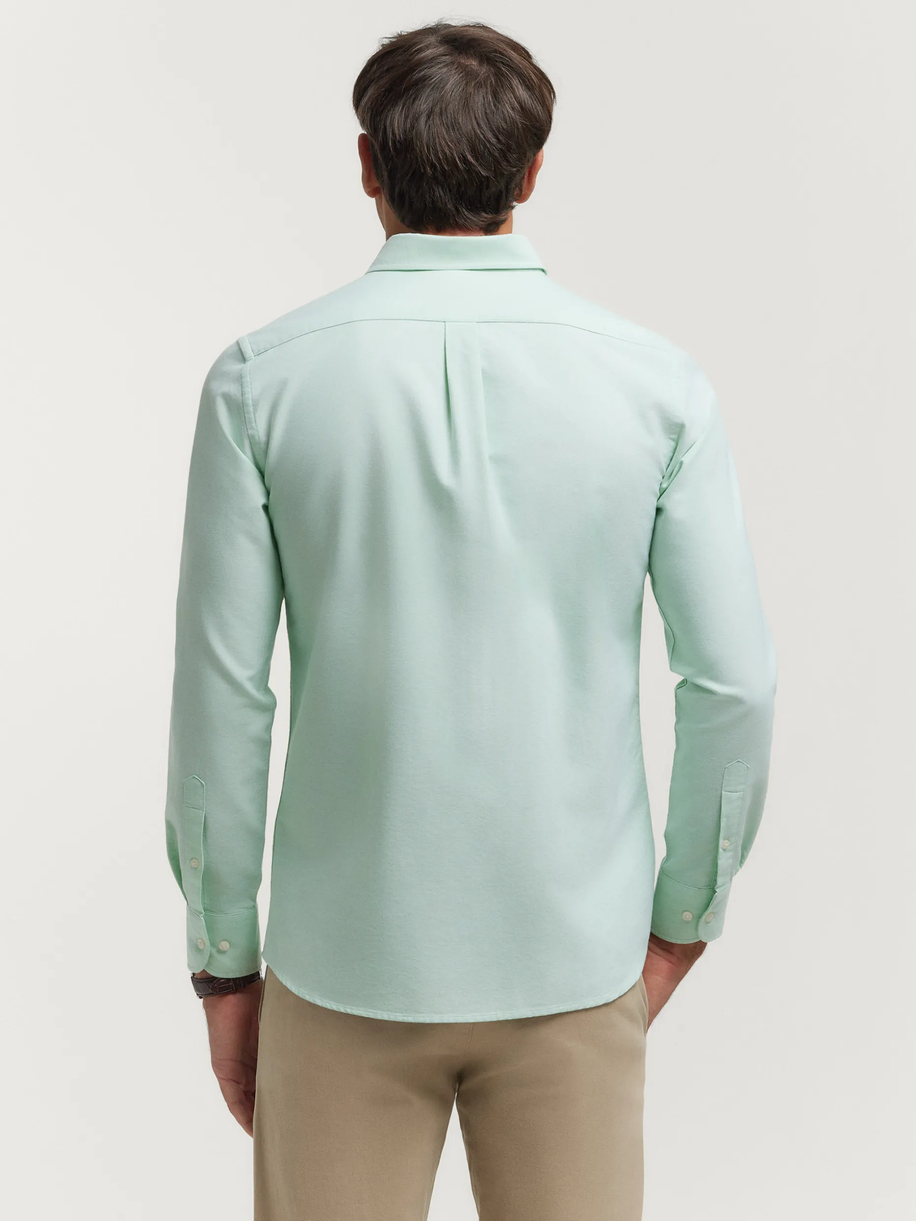 CAMISA OXFORD SOLID VERDE