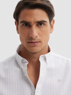 CAMISA OXFORD SUNNY BEIGE