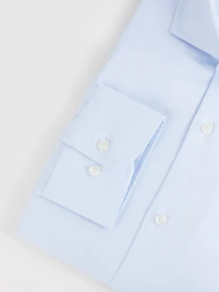 CAMISA VESTIR ESTRUCTURA CELESTE