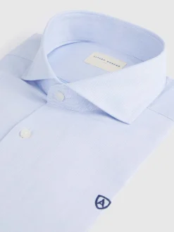 CAMISA VESTIR ESTRUCTURA CELESTE