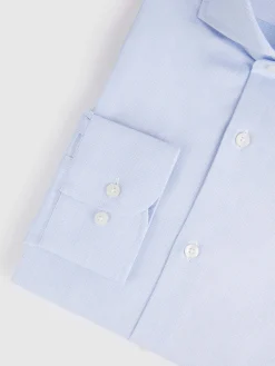 CAMISA VESTIR ESTRUCTURA CELESTE