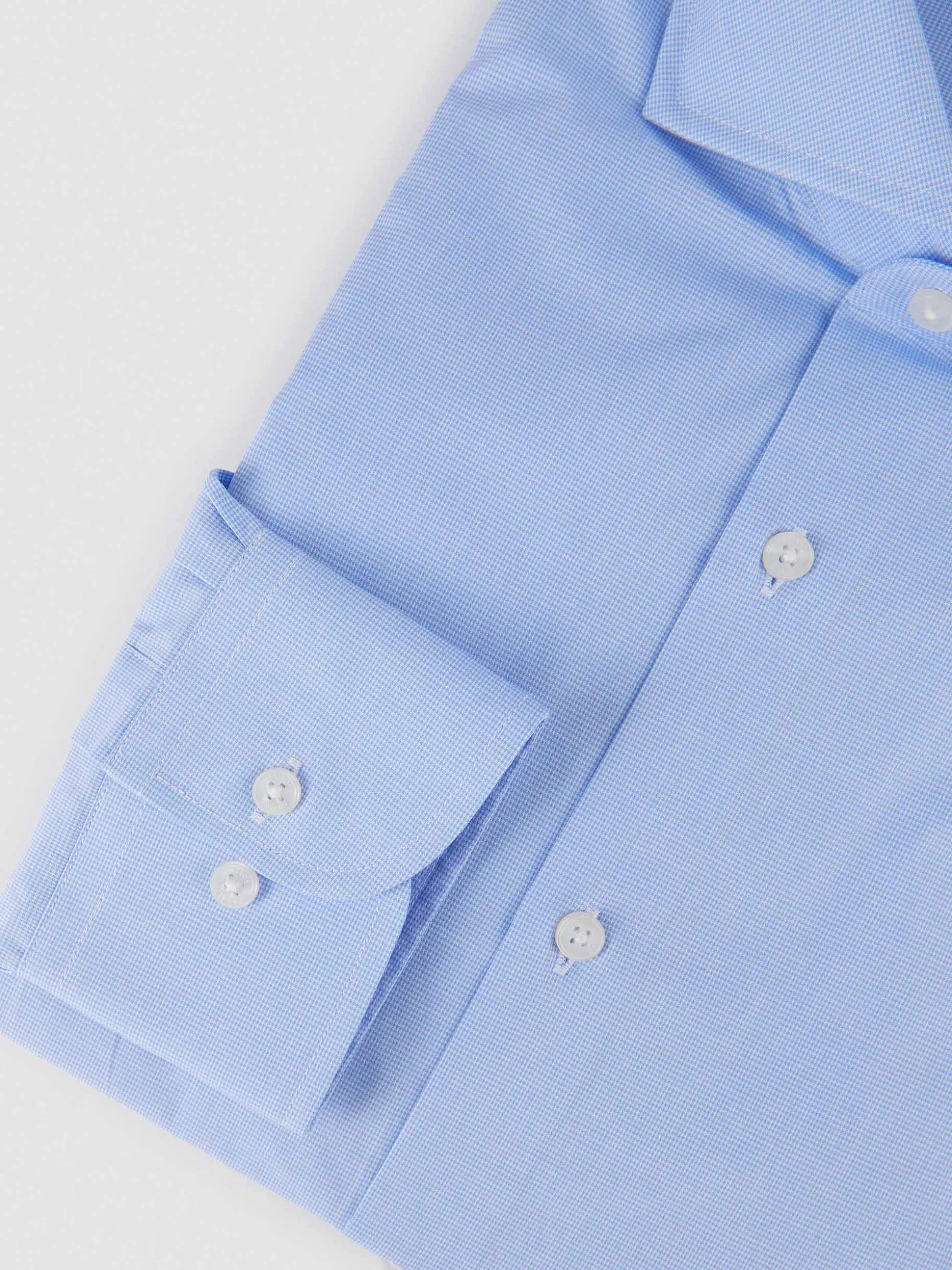 CAMISA VESTIR MICRO GALLO CELESTE