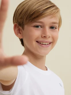 CAMISETA BASIC KIDS BLANCO