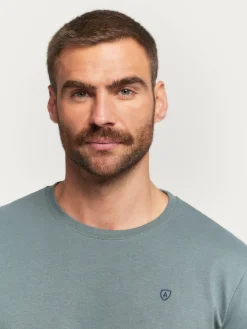 CAMISETA BASICA AZUL