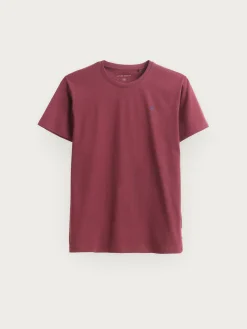 CAMISETA BASICA BURDEOS