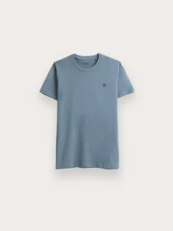 CAMISETA BASICA KIDS CELESTE