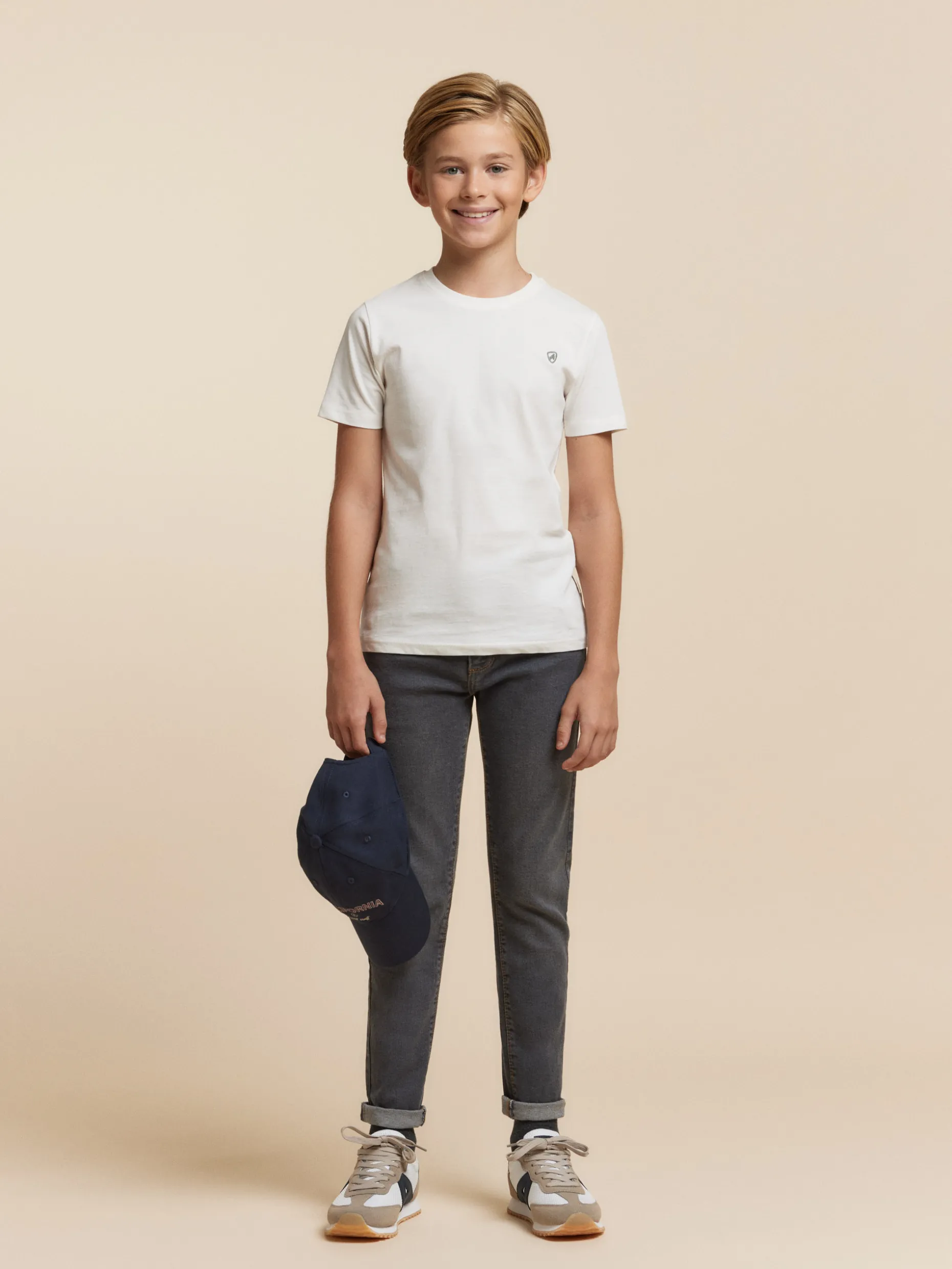 CAMISETA BASICA KIDS CRUDO