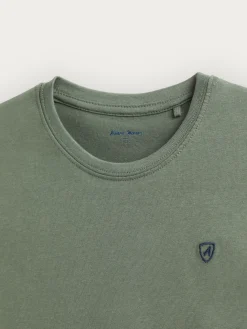 CAMISETA BASICA KIDS VERDE