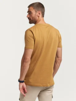 CAMISETA BASICA MOSTAZA