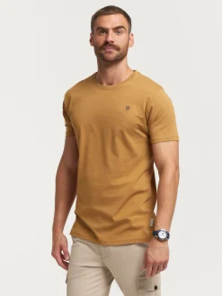 CAMISETA BASICA MOSTAZA