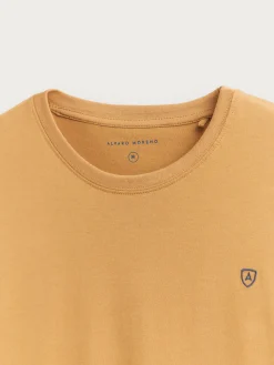 CAMISETA BASICA MOSTAZA