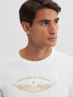 CAMISETA FREEDOM BLANCO