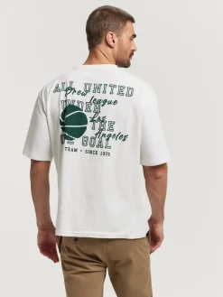 CAMISETA GOAL BLANCO