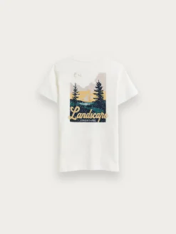 CAMISETA LANDSCAPE KIDS BLANCO